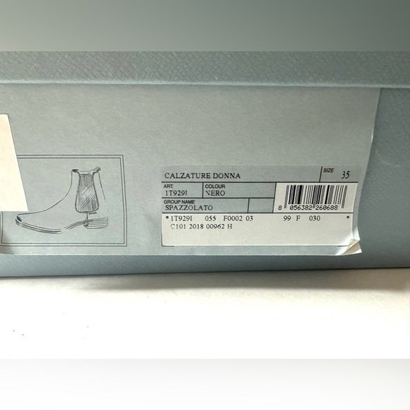 Prada Chelsea Boot Black size 35, US 5 - Picture 11 of 13